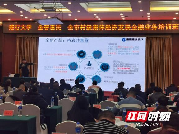 益陽市舉辦村級集體經濟發展金融業務培訓班，助力鄉村振興